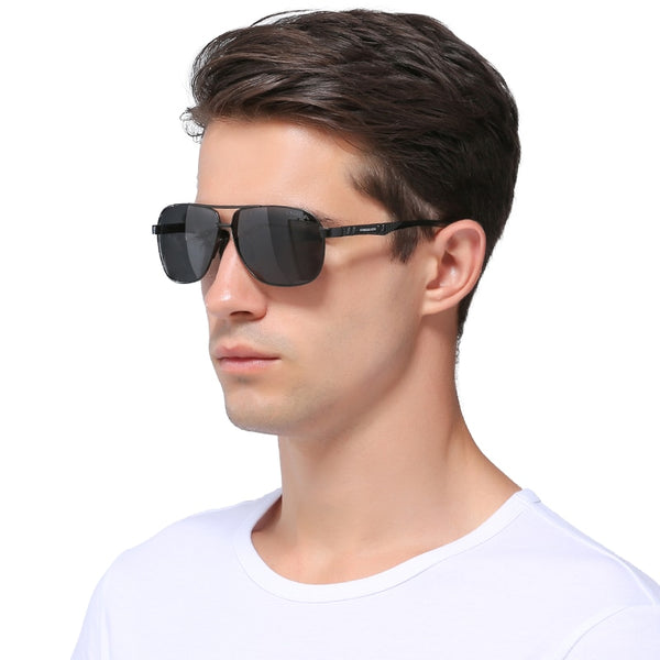 KINGSEVEN Polarized Aluminum Sunglasses: Stylish UV400 Mirror Shades for Men